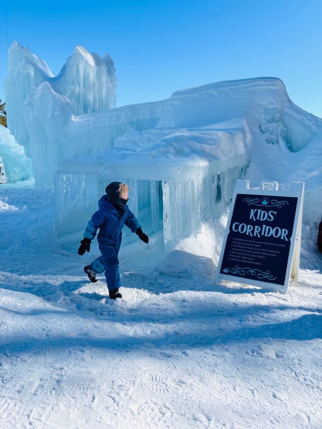 Family Adventures at Woodstock’s Ice&nbsp;Castles
